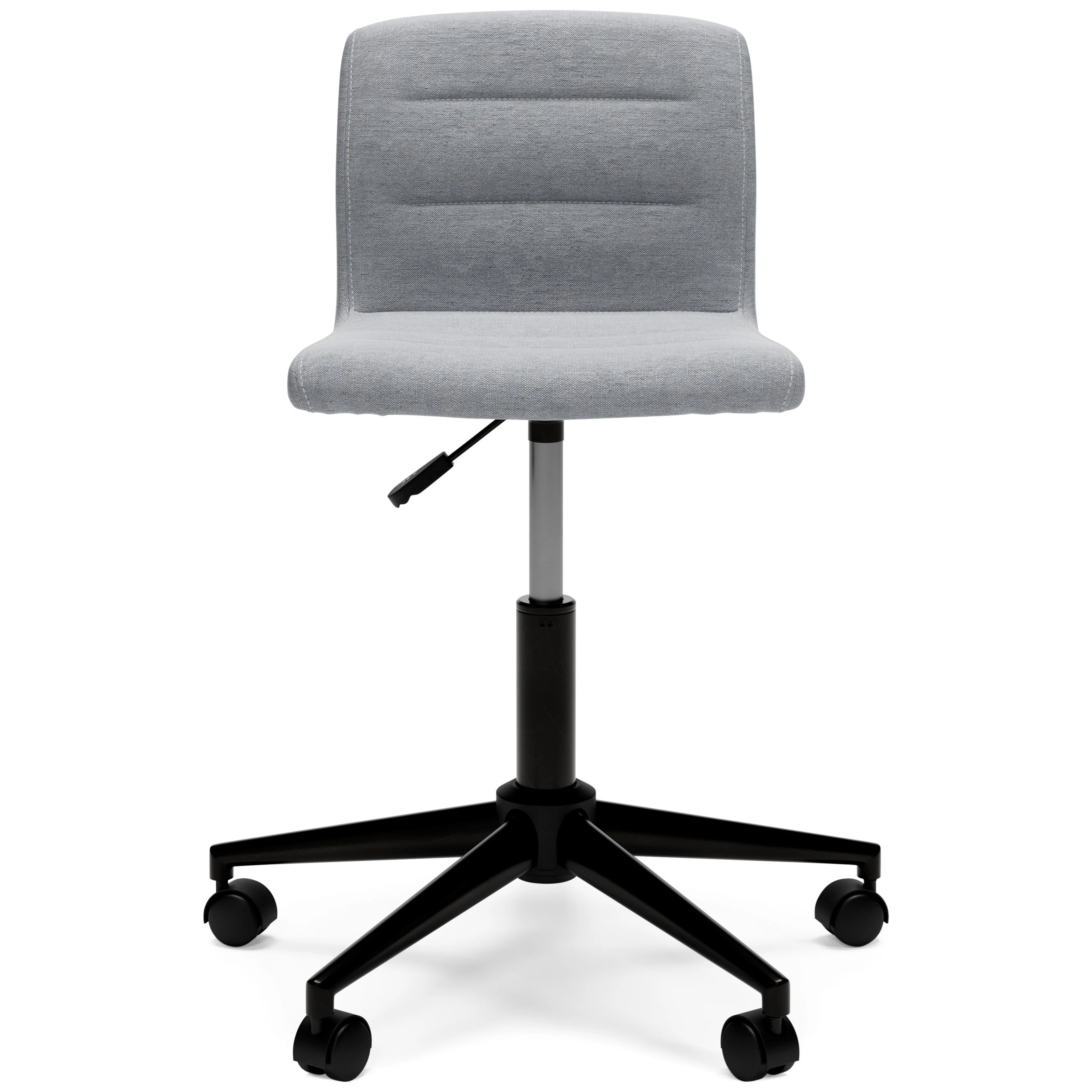 Signature Design by Ashley Beauenali H19006 Home Office Desk Chair in Gray Fabric Value City